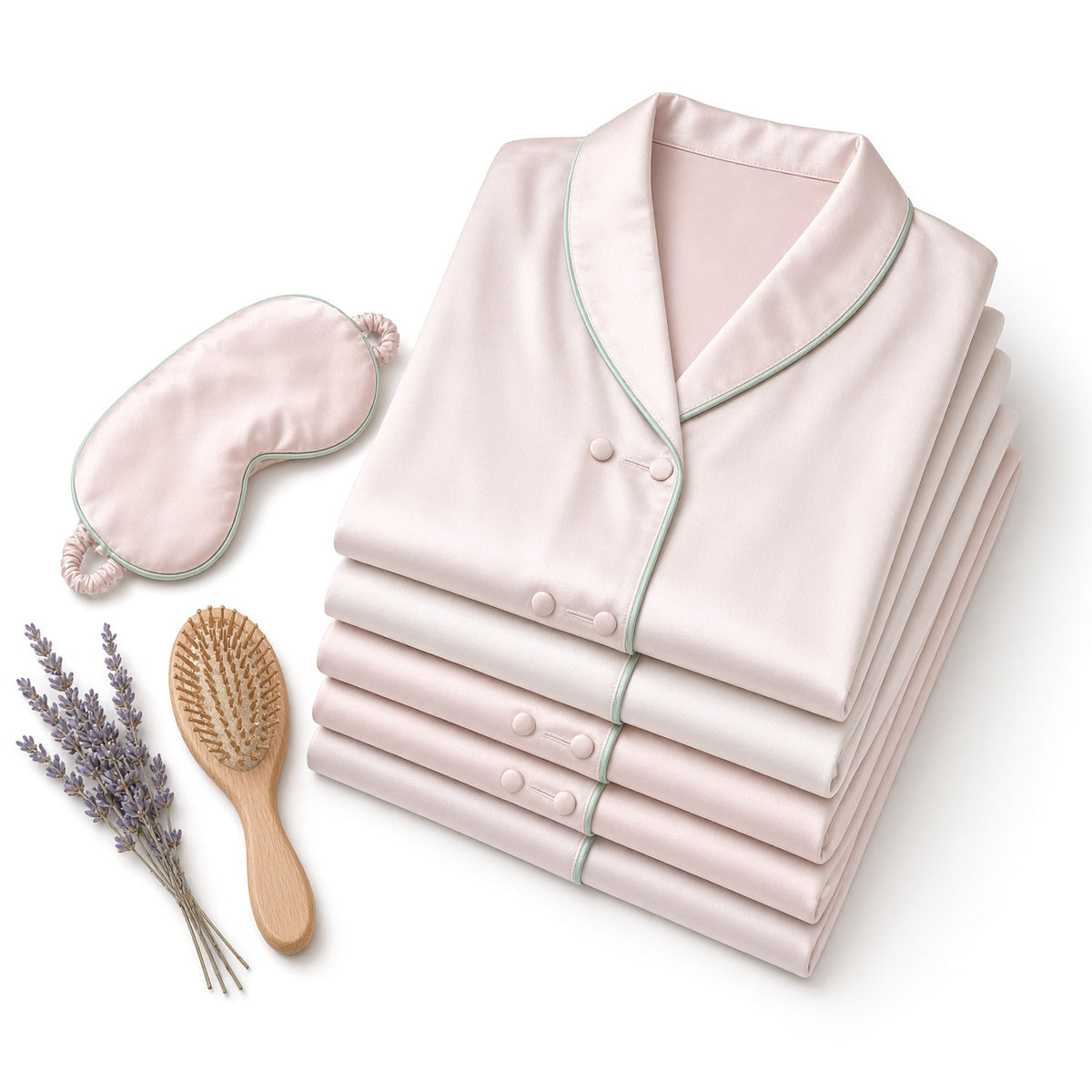 Sweet Dreams Pajama Set - Dusty Rose