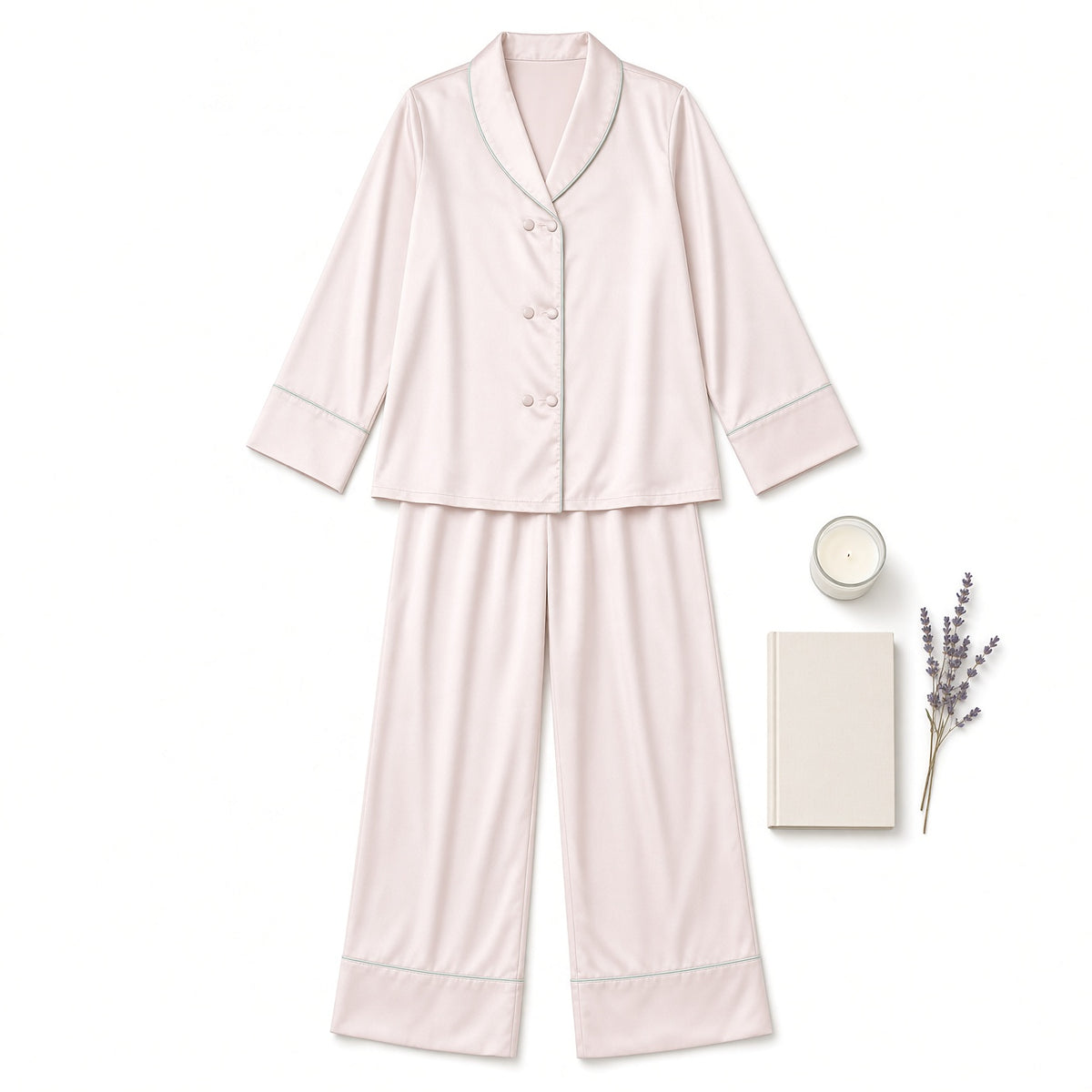 Sweet Dreams Pajama Set - Dusty Rose
