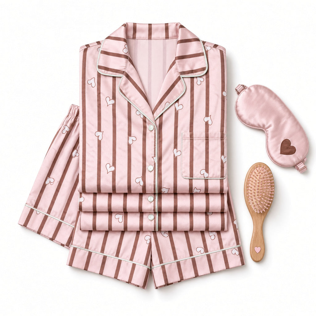 Sweet Dreams Pajama Set - Sweetheart
