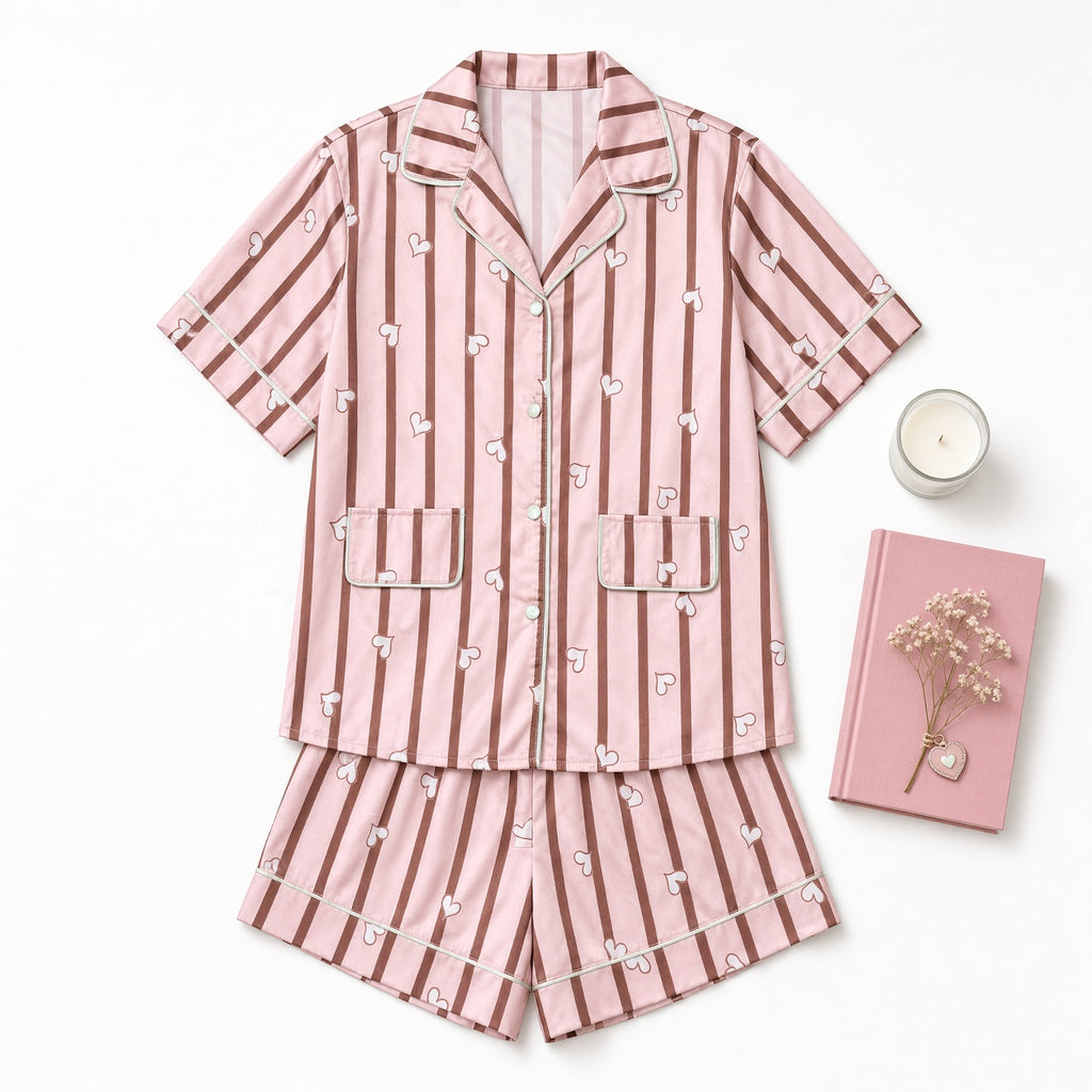 Sweet Dreams Pajama Set - Sweetheart