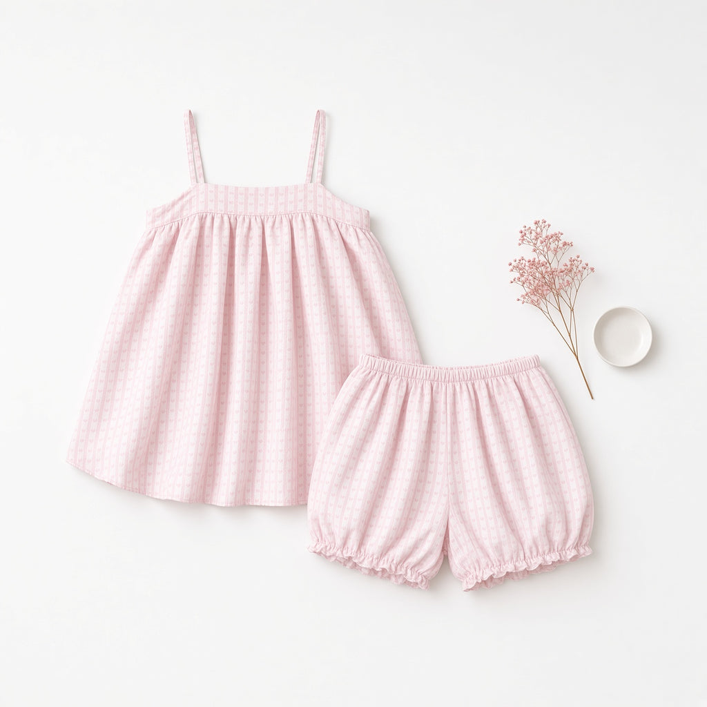Sweet Bloom Baby Doll Set — Pink