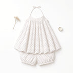 Sweet Bloom Baby Doll Set — White