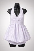 Sweet Bow Baby Doll Set - Purple Hearts