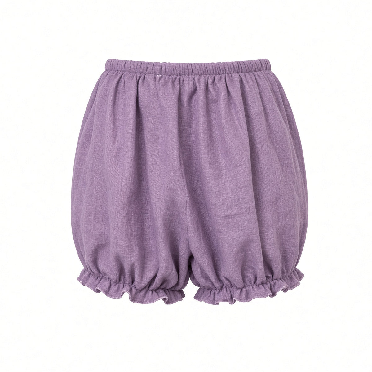 Sweet Bow Baby Doll Set - Purple Linen