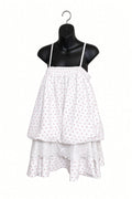 Sweet Hearts Babydoll Dress - White