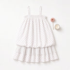 Sweet Hearts Babydoll Dress - White