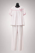 Heart Dot Pajama Set - Pink