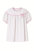Heart Dot Pajama Set - Pink