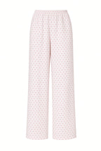 Heart Peplum Pajama Set — Blush Tiny Hearts