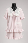 Cozy Cloud Pajama Set - Pink Polka Dot