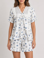 Cozy Cloud Pajama Set - White Cinnamoroll Bunny
