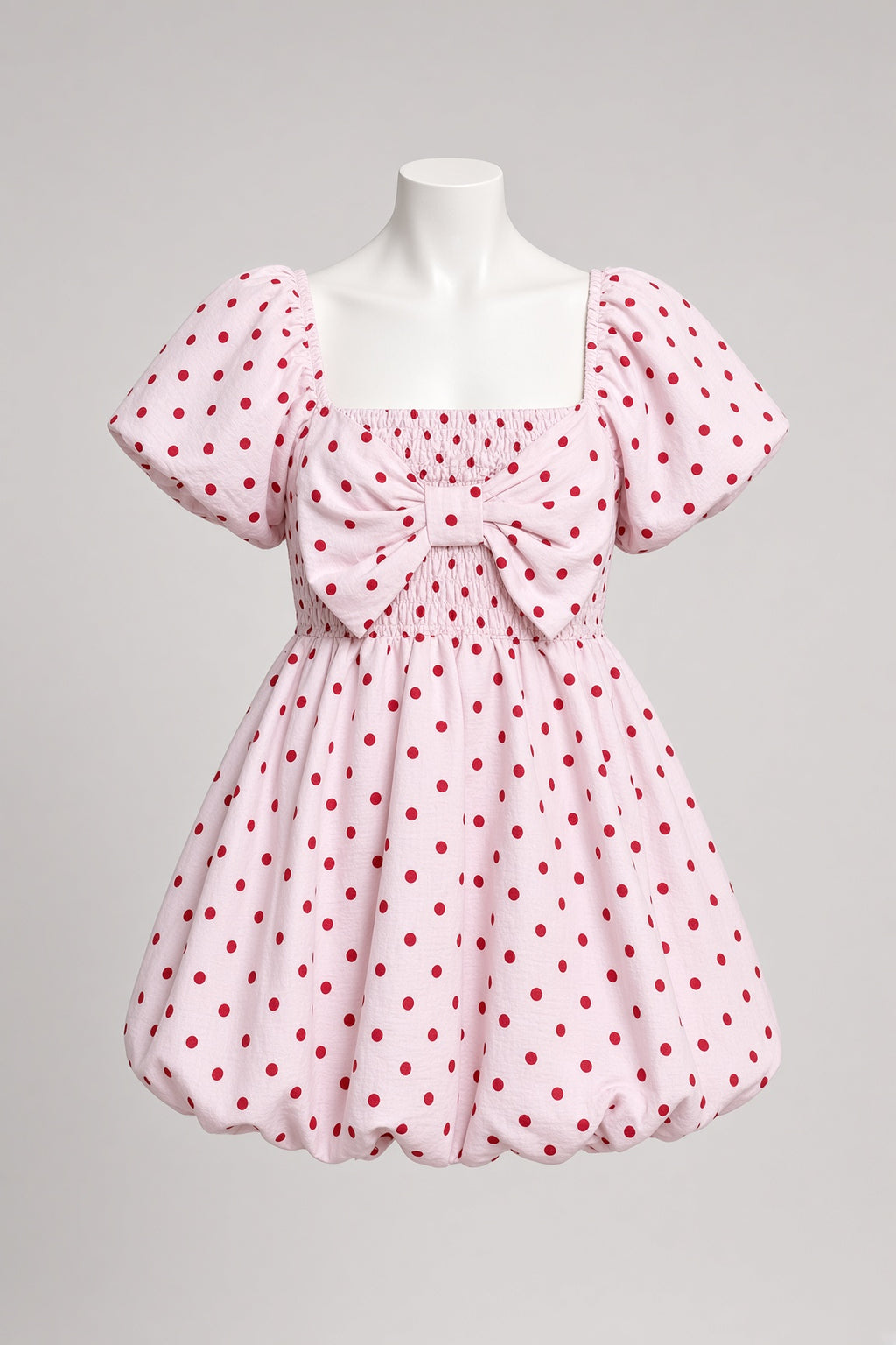 Daisy Bloom Set - Pink Polka Dot