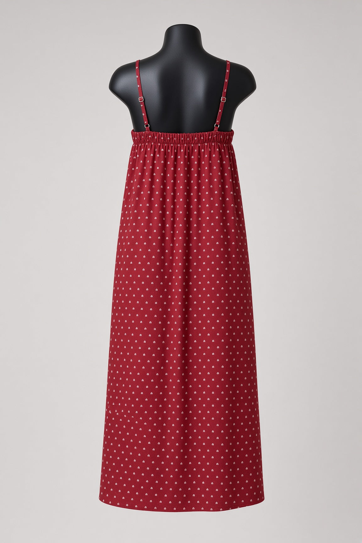 Blossom Tie Dress - Burgundy